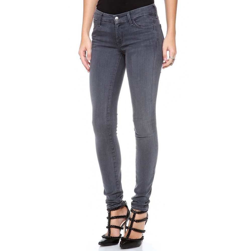 Koral Soft Gray Skinny Jeans